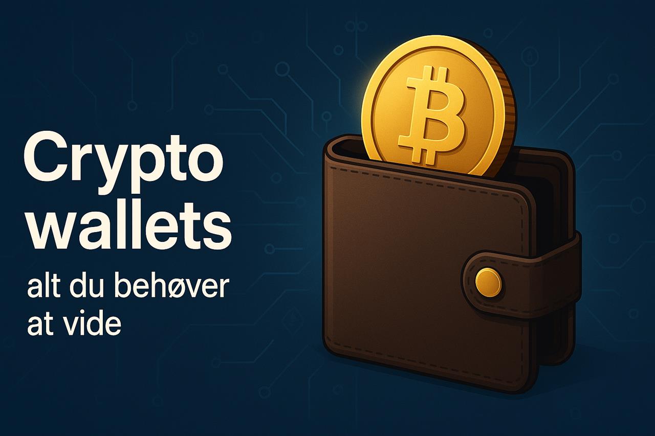 Crypto wallets - alt du behøver at vide